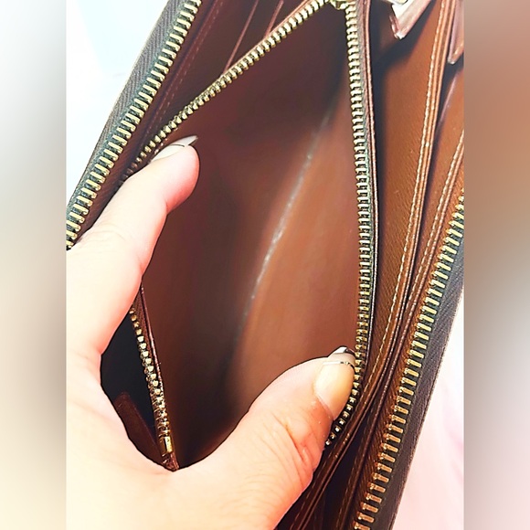LOW START Louis Vuitton Monogram Zippy Zip Around Long Wallet Purse:-GREAT C - Picture 10 of 11